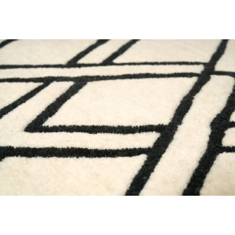 Paklājs BROOKLYN BLACK (Handmade Collection) Paklājs BROOKLYN BLACK (Handmade Collection)